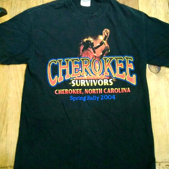Cherokee Survivors 2004 Spring Rally Tee M - Picture 2 of 5